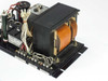 Kitafuji Origin 0038 power supply – right-side three-quarter view showing large transformer core with copper windings and terminal block