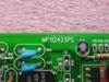 Conexant 112423PS modem card – close-up of PCB silkscreen showing MP112423PS board marking and component layout