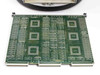 Zycad SM Board reverse side showing custom VLSI chips labeled U125, U126, U127, U41, U42, U43 on green PCB