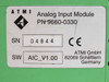 ATMI Analog Input Module for DIN-Rail Mounting AIC_V1.00 9660-0330