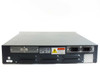 F5 Networks 4100 FirePass — rear panel view showing dual IEC C13 power inlets, regulatory label, CE and ETL markings, and ventilation slots