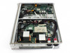 F5 Networks 4100 FirePass — interior view showing main motherboard with dual processor heatsinks, memory slots, PCI expansion slots, and internal cabling