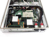 F5 Networks 4100 FirePass — wider interior view showing motherboard, dual heatsinks, memory, expansion slots, and power supply module at rear