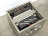 Interior top-down view of Sanyu Electric power distribution unit showing transformer assembly, wiring harness, and multi-tap terminal board
