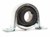 NTN AELRPP206-103W3 ball bearing pillow block – front three-quarter view showing bearing insert and steel housing