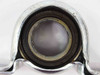 Close-up of Fafnir RA103RRB double-sealed ball bearing insert inside SSAK3/4F housing showing bearing markings