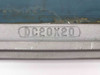 MicroScreen DC20X20 model number embossed on aluminum frame rail — close-up detail