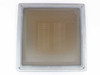 MicroScreen DC15X15 15x15 aluminum screen printing frame – front view showing mesh and emulsion coating