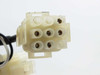 Laurier HA245 wiring harness – close-up of multi-pin connector showing fully populated male pin contacts