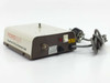 Monolight Instruments Model 6115 PbSe Lead Selenide Detector Unit — front-left angle showing front panel label, BNC connector, power indicator light, toggle switch, and attached AC power cord
