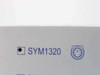 Logitech SYM1320 model number label printed on side of retail box