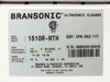 Branson 1510R-MTH Bransonic 1510 0.5 GAL Heated Benchtop UltraSonic Cleaner Tank