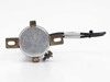 Marcon 7M04 Oriental Motor bottom view showing circular end cap, mounting bracket, and lead wires