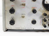 Oltronix LS 7DS — lower front panel detail showing FININST fine-adjustment knob, LIKSP. TILL toggle, 150mA terminal, and 0-500V output column with + and − terminals