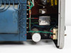 Oltronix LS 7DS — interior detail showing Vitroc-branded component, electrolytic capacitors, wiring harness, and rectifier components on the circuit board