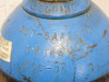 Top shoulder of nitrogen cylinder stamped with DOT-3AA2400, serial number 040691, CCC-OK, and US WELDING markings