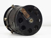 Superior Electric Powerstat Type 20 variac – bottom/rear view showing toroidal winding, brush assembly, and output terminals