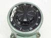 Staco 3PN500B Adjust-A-Volt top view of rotary control dial showing 0-100 percentage scale and 'Adjust-A-Volt' branding