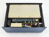 UTI 100C RF Generator interior top-down view showing internal PCB assembly, shielded RF components, and wiring