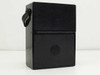 General Electric GE DP-9 DC Millivolt Voltmeter – front closed clamshell case view showing GE emblem and carry handle