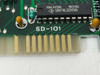 SD-101 ISA card – close-up of Texas Instruments SN74LS245N chip and SD-101 PCB model marking