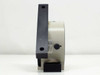 Nikon DF/BF Microscope Filter Assembly – side profile view showing push/pull slider knob and PUSH B.F. PULL D.F. label