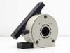 Nikon DF/BF Microscope Filter Assembly – front angled view showing circular filter housing and black mounting bracket