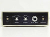 Electro-Optical Services 9337 front panel close-up — MODE, RANGE, and gain controls clearly visible on dark faceplate