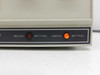 Balsbaugh 900-18M front panel lower section showing illuminated Below Setting and Above Setting alarm indicators