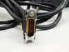 United Scientific Microtrace 10844 detector cable — DB-15 (15-pin D-sub) connector end detail