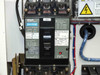 Fuji BU-FSB3040 circuit breaker labeled CB1 – 40A, 3-Pole, 600V AC, 40°C, installed in USHIO B0048 power supply cabinet