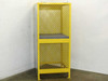 Jamco CA080 vertical cylinder cabinet, left front open-door view showing interior depth and shelf position