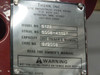 Thern 5122 data plate – model 5122, serial number, code 6/2003, part number A1976, warning label