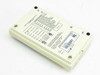 US Robotics Sportster 56K Faxmodem — bottom view showing DIP switch settings label and FCC regulatory information