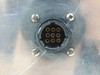 Power One 53514G enclosure rear panel – 9-pin circular connector close-up detail