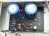 Power One BD.53514G power supply card close-up – board labeled BD.53514G with ASST 53516, two large blue capacitors