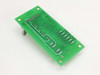 FSI 290155-200 Rev A interface board – bare PCB solder side showing trace routing and FSI part number silkscreen