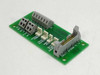 FSI 290155-400 P1 to Handler Interface Board 290155-200 Rev A – component side front view showing IDC ribbon connector, terminal blocks, and labeled signal headers