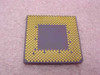 AMD Duron D700AUT1B 700MHz Socket A CPU — bottom view showing 453-pin staggered ceramic PGA contact array