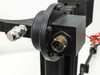 Varian VUU-8537 termination end closeup — circular multi-pin military-style connector and coaxial N-type fitting visible