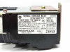 Hitachi TR80B-1E relay rating label showing AC600V, contact ratings, Hitachi Ltd. Tokyo Japan, serial 28H99