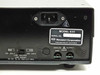 Newport Corporation 835 – close-up of rear panel model label, voltage selector (105-125V / 210-250V), and analog GND/Output terminals
