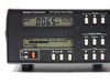 Newport Corporation 835 Optical Power Meter – front panel close-up showing digital display reading .0065 µW at 520nm and analog bar graph