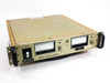 Electronic Measurements TCR 150S7-1-0386T DC power supply — front three-quarter view showing analog voltage and current meters and power switch