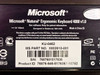 Microsoft X802610-051 Ergonomic Black USB Keyboard 4000 KU-0462