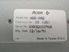 Acer NSK-082 keyboard label showing Model No., Extension 10 US, serial number, and Mfg. Date 12/16/91 Made in Taiwan R.O.C.