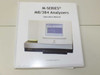 M-Series M8/384 Analyzers Operation Manual binder for Software Version 1.9 – second manual included with unit