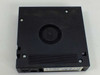 BASF DLTtape IV cartridge — bottom view showing cartridge hub mechanism and plastic housing