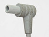 Ventritex AC-3500 Programmer Wand – cable connector end closeup showing right-angle fitting