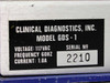 Clinical Diagnostics Inc. 117VAC GDS-1 - AS IS